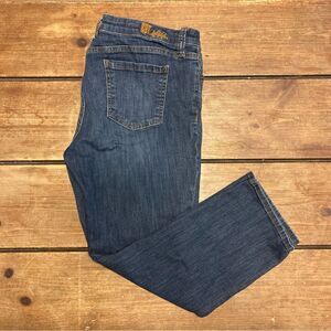 Kut From the Kloth Bardot Crop Skinny Boyfriend Jeans Size 12